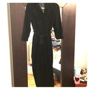 Velvet jumpsuit- Emerald here